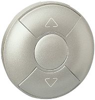 Лицевая панель Legrand Celiane для 2-кл. выключателя жалюзи титан картинка